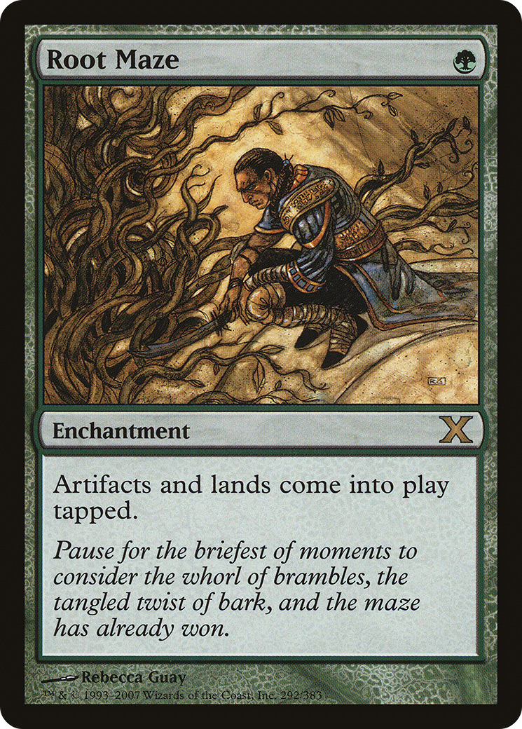 Root Maze (10E-292)  - Tenth Edition