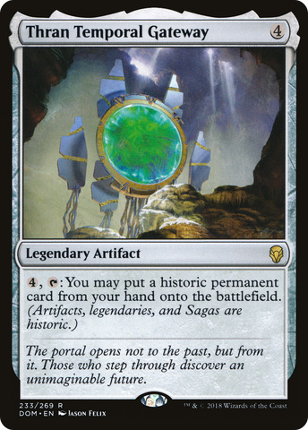Thran Temporal Gateway (DOM-233)  - Dominaria
