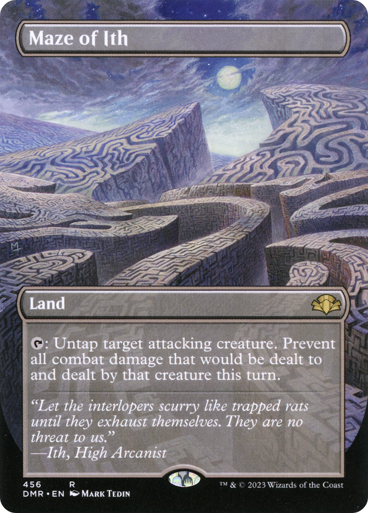 Maze of Ith (Borderless) (DMR-456)  - Dominaria Remastered