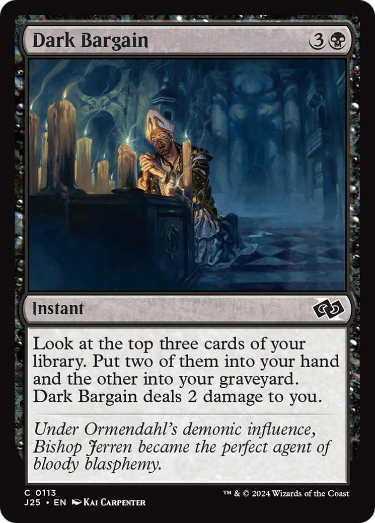Dark Bargain (J25-113)  - Foundations Jumpstart