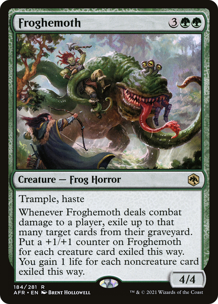 Froghemoth (AFR-184)  Foil - Adventures in the Forgotten Realms