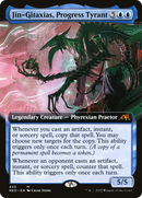 Jin-Gitaxias, Progress Tyrant (Extended Art) (NEO-445)  Foil - Kamigawa: Neon Dynasty: (Extended Art)