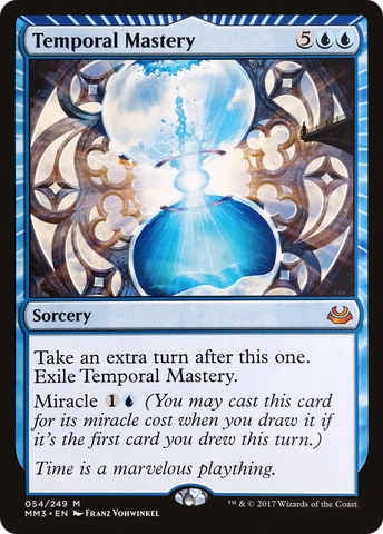 Temporal Mastery (MM3-054) - Modern Masters 2017