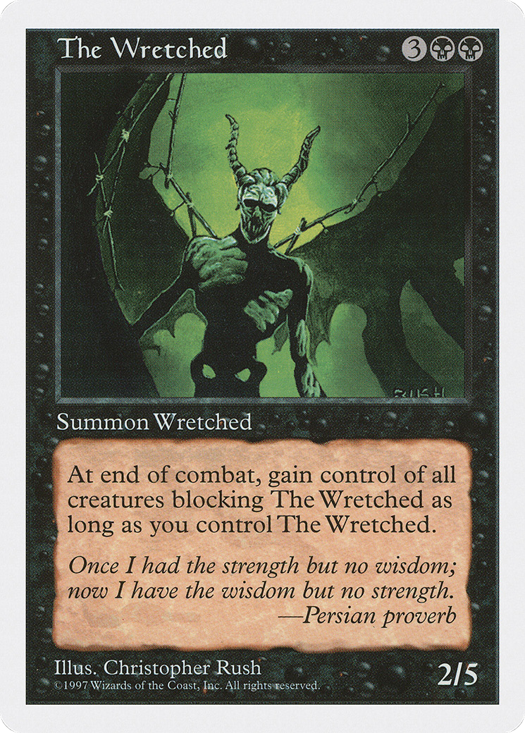 The Wretched (5ED-)  - Fifth Edition