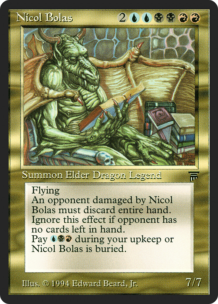 Nicol Bolas (LEG-)  - Legends