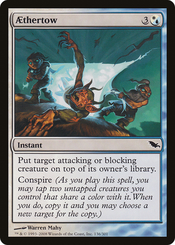 Aethertow (SHM-136)  Foil - Shadowmoor