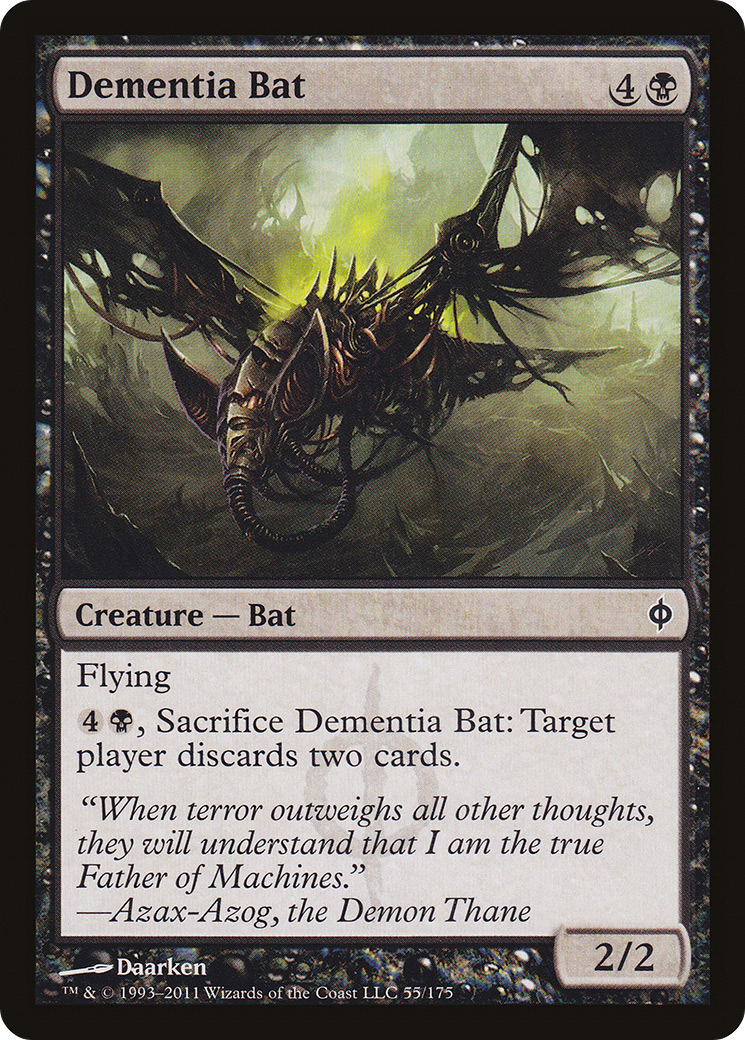 Dementia Bat (NPH-055)  - New Phyrexia