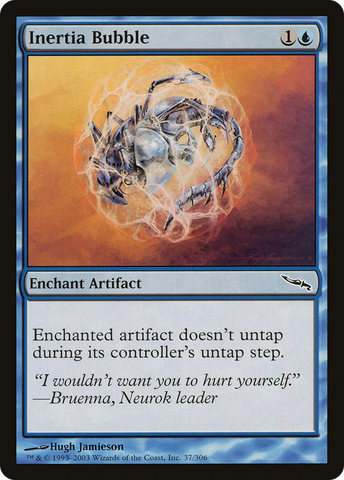Inertia Bubble (MRD-037)  - Mirrodin