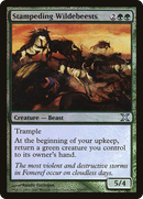 Stampeding Wildebeests (10E-300★)  Foil - Tenth Edition