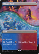 Shivan Reef (Borderless) (DMU-380)  Foil - Dominaria United