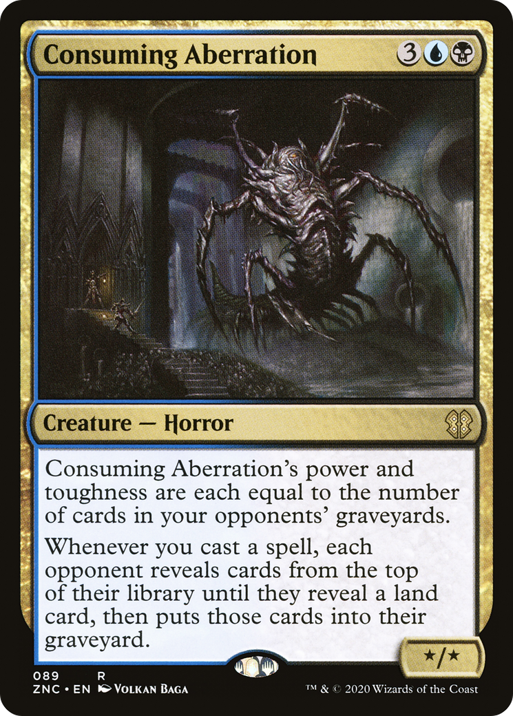 Consuming Aberration (ZNC-089)  - Zendikar Rising Commander
