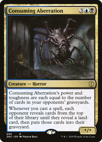 Consuming Aberration (ZNC-089)  - Zendikar Rising Commander