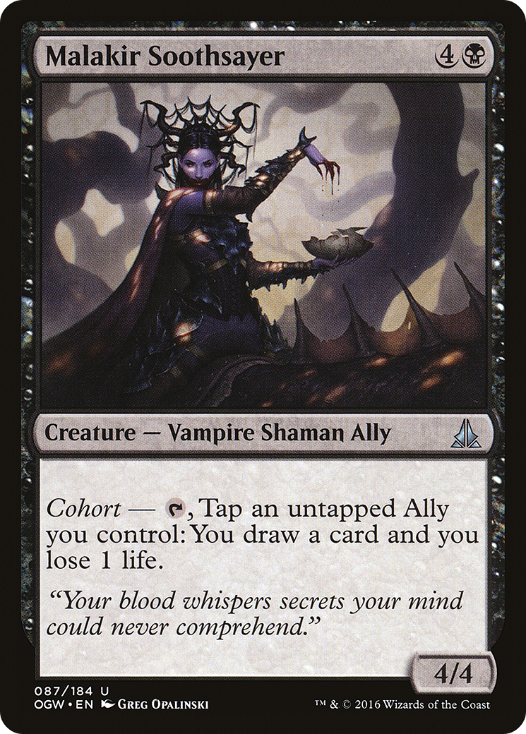 Malakir Soothsayer (OGW-087)  - Oath of the Gatewatch