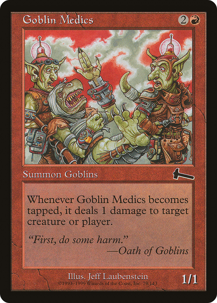 Goblin Medics (ULG-079)  Foil - Urza's Legacy