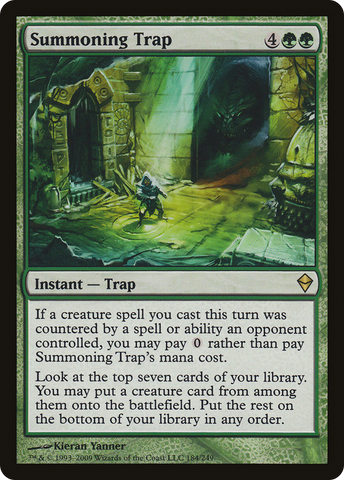 Summoning Trap (ZEN-184) - Zendikar