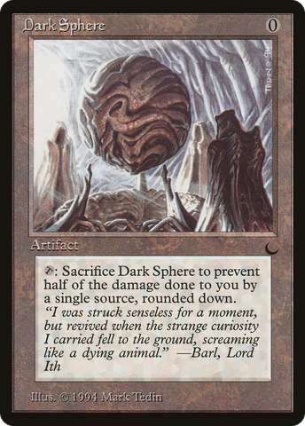 Dark Sphere (DRK-)  - The Dark