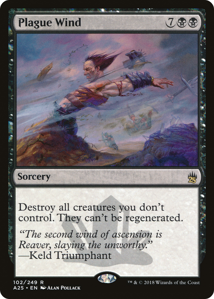 Plague Wind (A25-102)  Foil - Masters 25