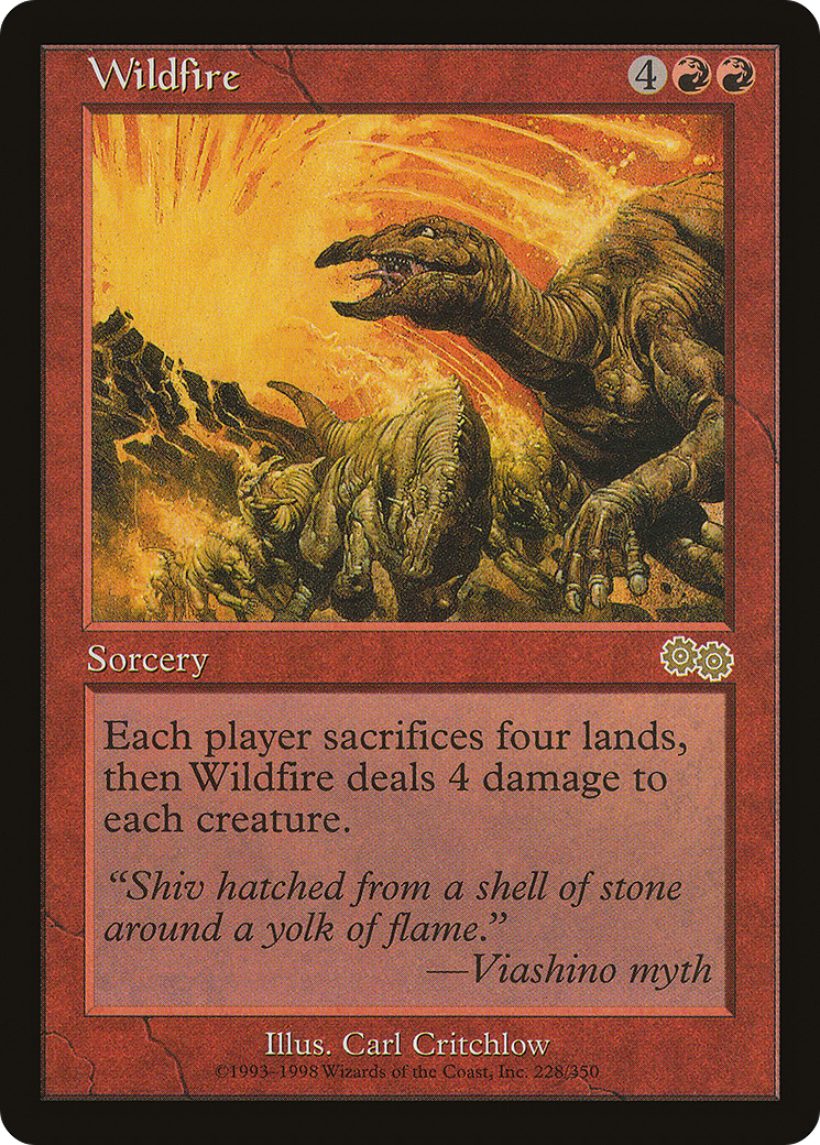 Wildfire (USG-228)  - Urza's Saga