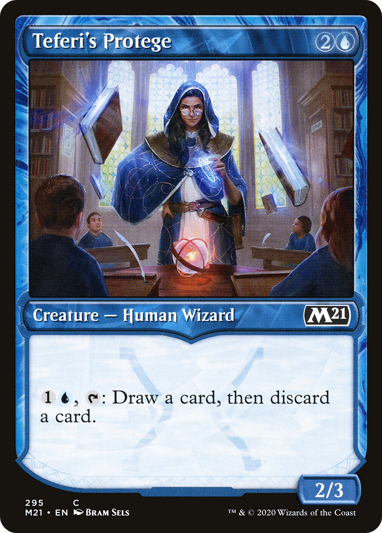Teferi's Protege (Showcase) (M21-295)  Foil - Core Set 2021: (Showcase)