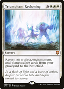 Triumphant Reckoning (CMR-052)  - Commander Legends