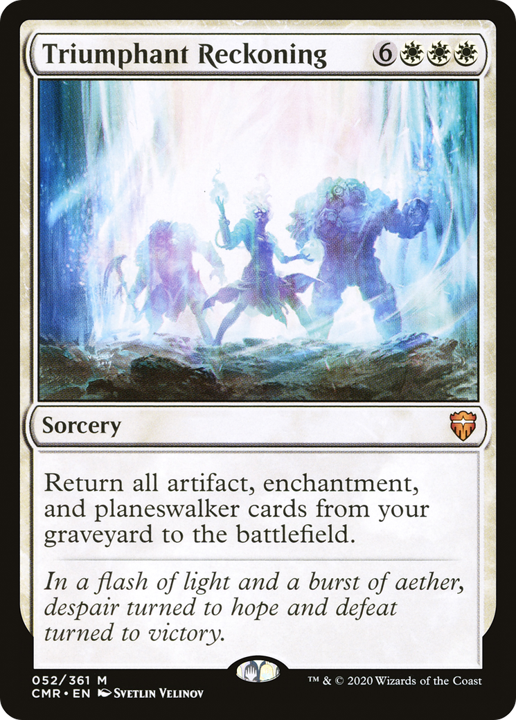 Triumphant Reckoning (CMR-052)  - Commander Legends