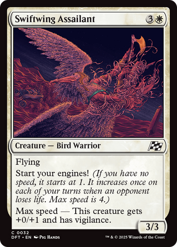 Swiftwing Assailant (DFT-032)  Foil - Aetherdrift