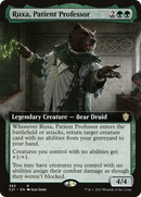 Ruxa, Patient Professor (Extended Art) (C21-393)  - Commander 2021: (Extended Art)