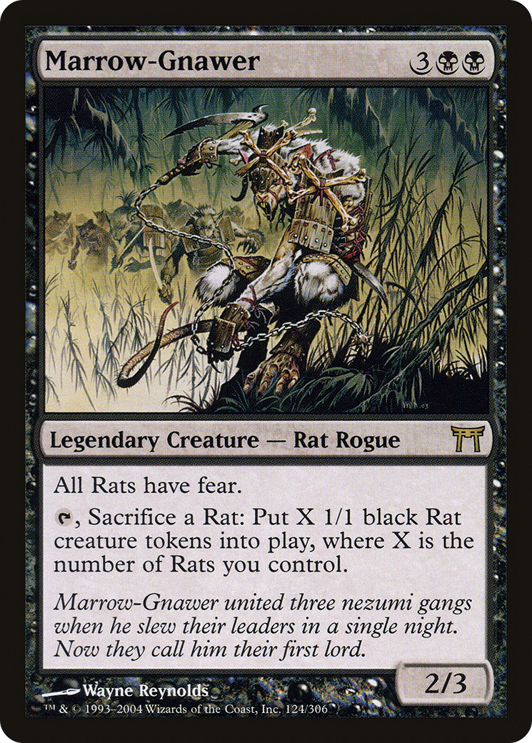 Marrow-Gnawer (CHK-124) - Champions of Kamigawa Foil