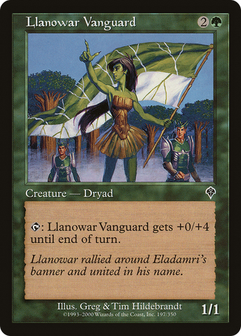 Llanowar Vanguard (INV-197) - Invasion