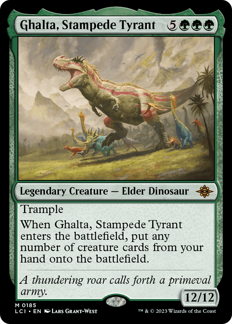 Ghalta, Stampede Tyrant (LCI-185)  - The Lost Caverns of Ixalan