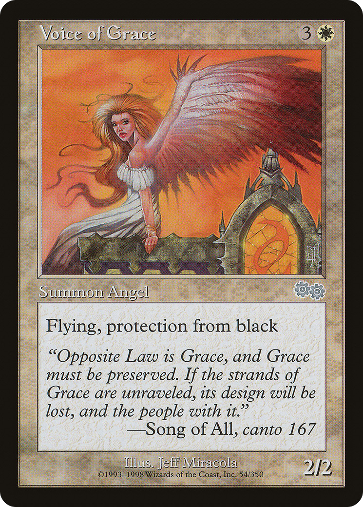 Voice of Grace (USG-054) - Urza's Saga