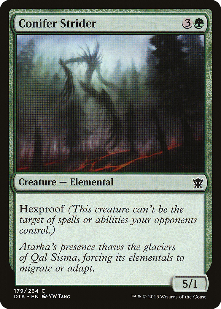 Conifer Strider (DTK-179)  Foil - Dragons of Tarkir