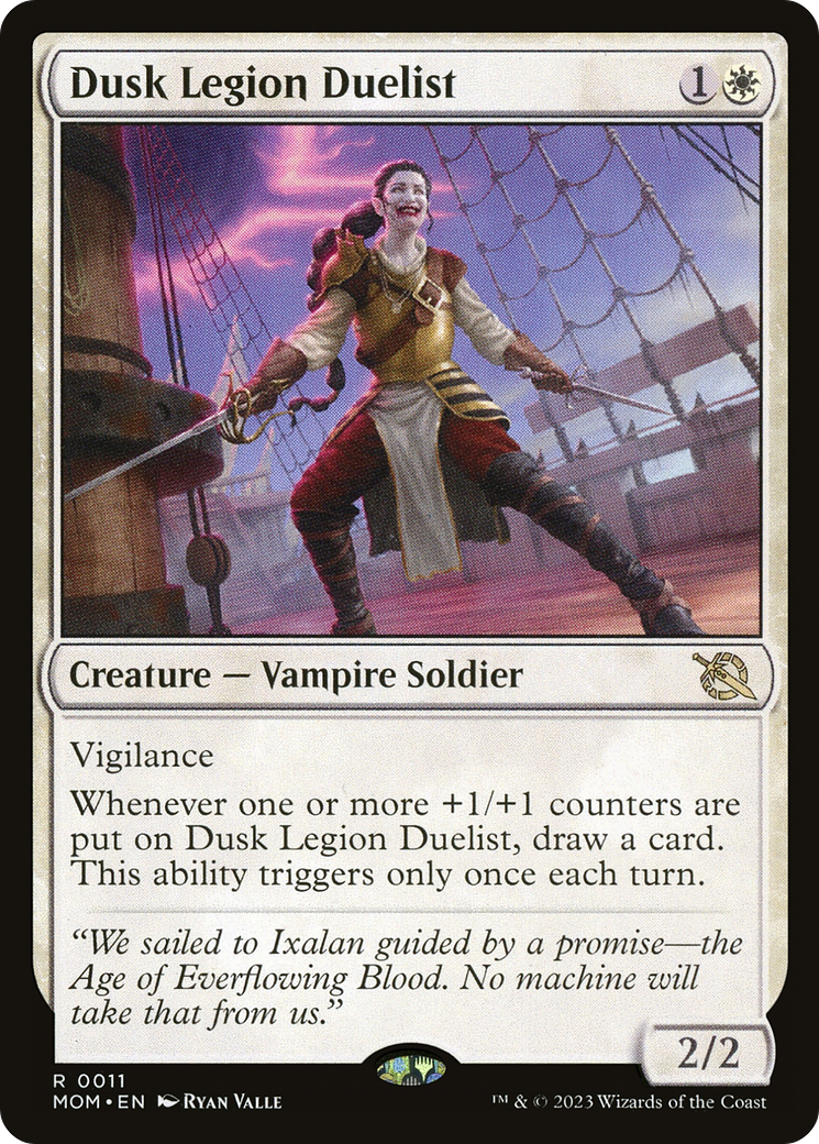 Dusk Legion Duelist (MOM-011)  - March of the Machine