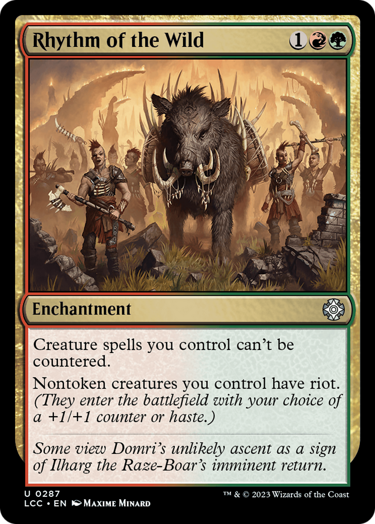 Rhythm of the Wild (LCC-287)  - The Lost Caverns of Ixalan Commander
