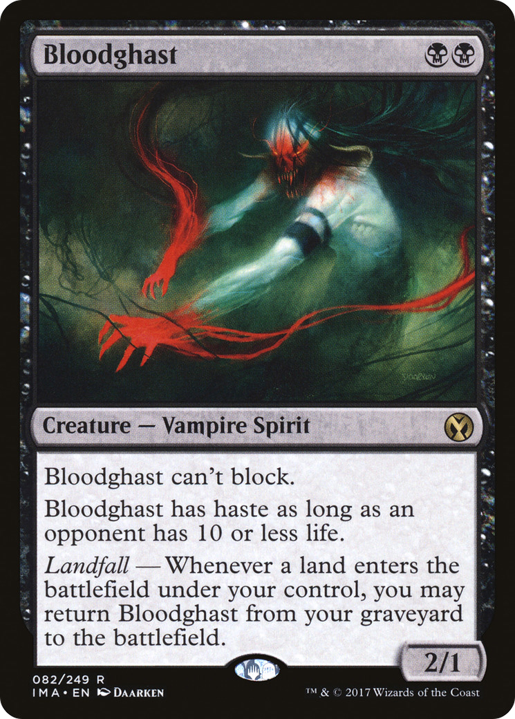 Bloodghast (IMA-082)  Foil - Iconic Masters