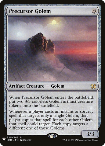 Precursor Golem (LIST-MM2-225)  - The List