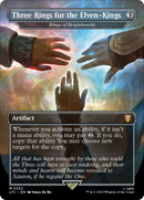 Three Rings for the Elven-Kings - Rings of Brighthearth (LTC-352)  - Tales of Middle-earth Commander / Three Rings for the Elven-Kings (Borderless)
