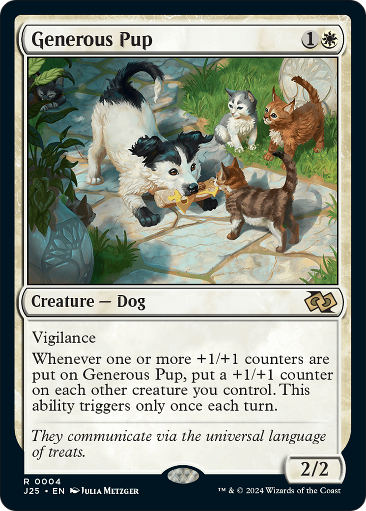 Generous Pup (J25-004)  - Foundations Jumpstart