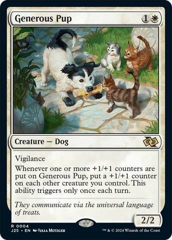 Generous Pup (J25-004)  - Foundations Jumpstart