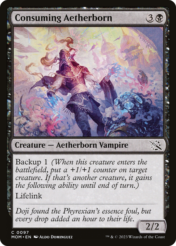 Consuming Aetherborn (MOM-097)  - March of the Machine