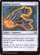 Vulshok Gauntlets (2XM-305)  Foil - Double Masters