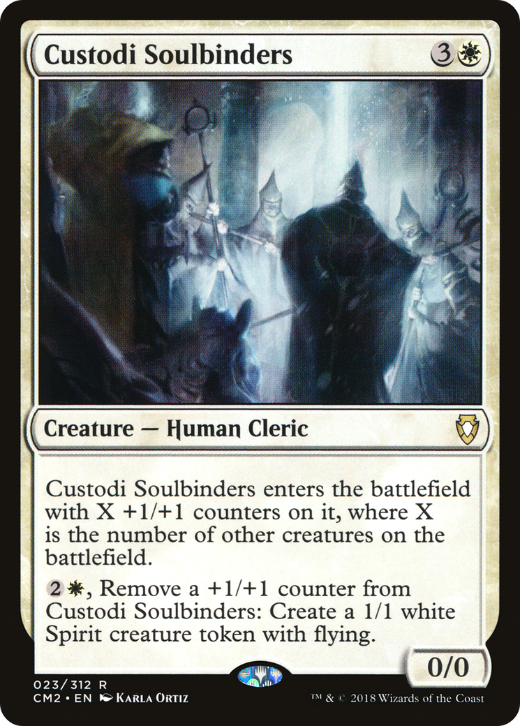 Custodi Soulbinders (CM2-023)  - Commander Anthology Volume II