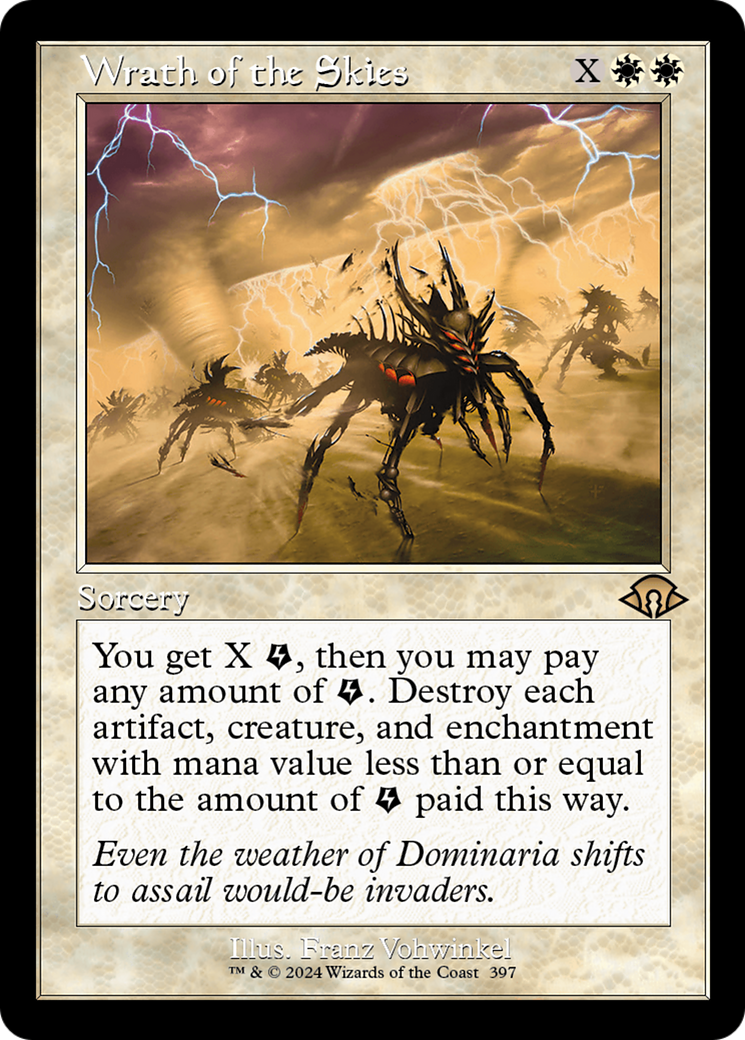 Wrath of the Skies (Retro Frame) (MH3-397)  Foil - Modern Horizons 3