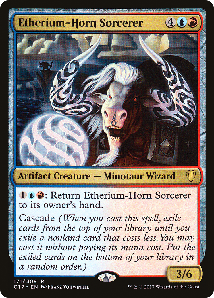 Etherium-Horn Sorcerer (C17-171)  - Commander 2017