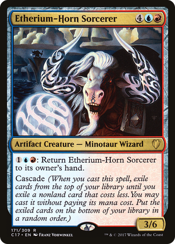 Etherium-Horn Sorcerer (C17-171)  - Commander 2017