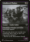 Unhallowed Phalanx (DBL-402)  - Innistrad: Double Feature