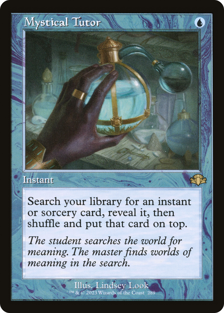 Mystical Tutor (Retro Frame) (DMR-289)  Foil - Dominaria Remastered