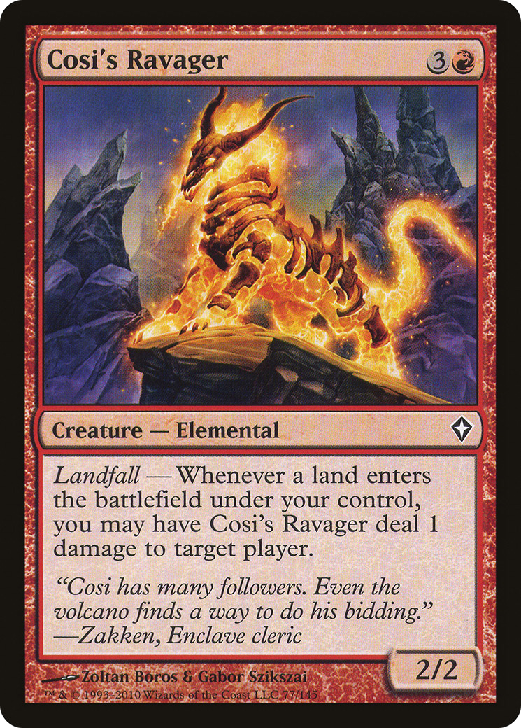 Cosi's Ravager (WWK-077)  Foil - Worldwake