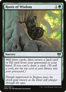 Roots of Wisdom (KHM-190)  Foil - Kaldheim