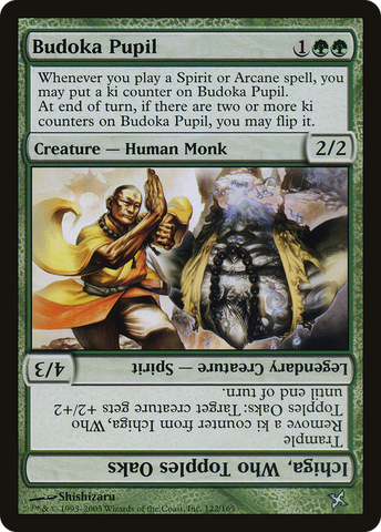 Budoka Pupil (BOK-122)  Foil - Betrayers of Kamigawa